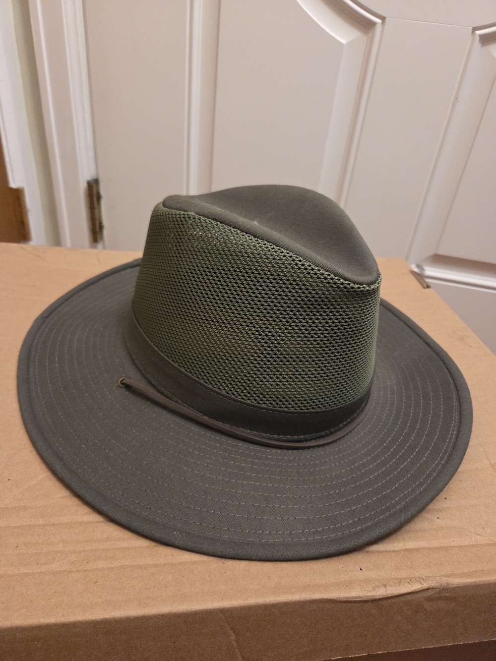 Henschel Aussie Breezer Hat Olive Green Size XL